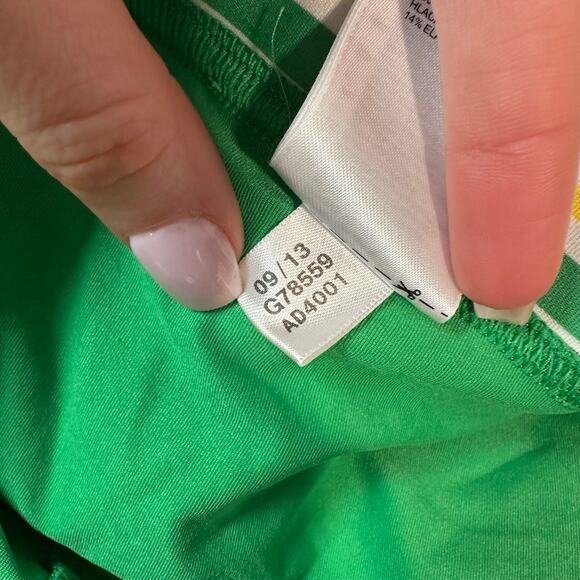 Adidas x Stella McCartney Barricade Tennis Skirt Ruffle Pleated Striped Skort - Picture 14 of 15